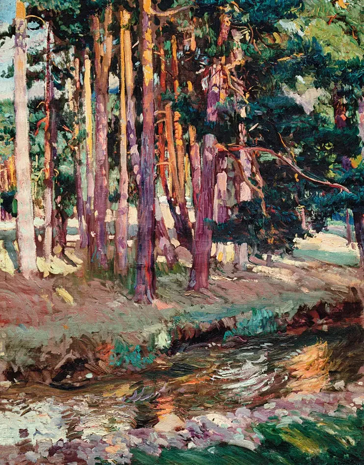 Il Bagno della regina, Valsaín - Joaquín Sorolla
