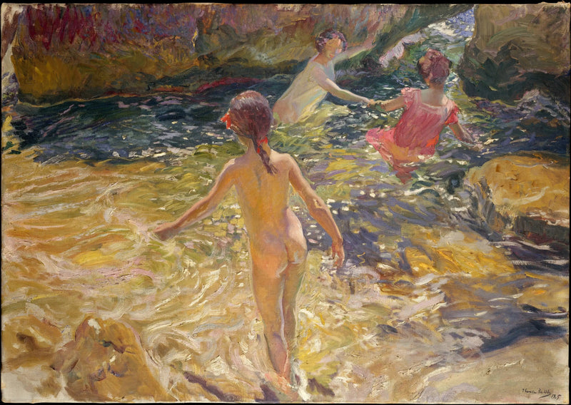 Il Bagno - Joaquín Sorolla