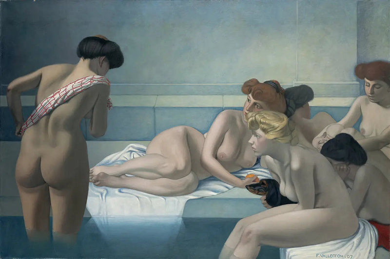 Il bagno turco - Félix Vallotton