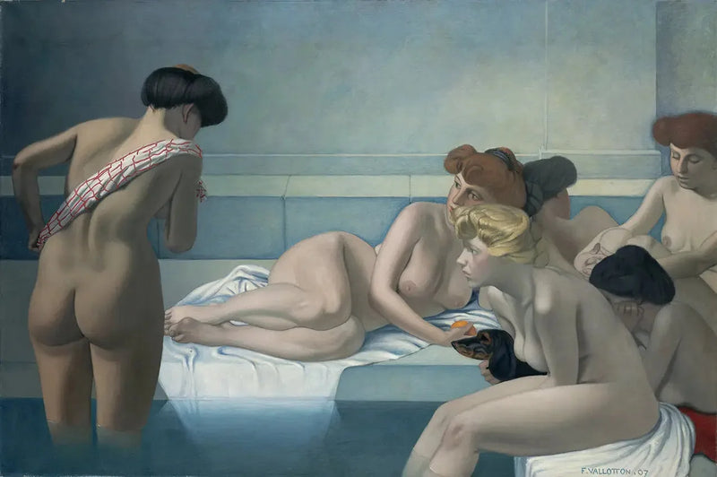 Il bagno turco - Félix Vallotton