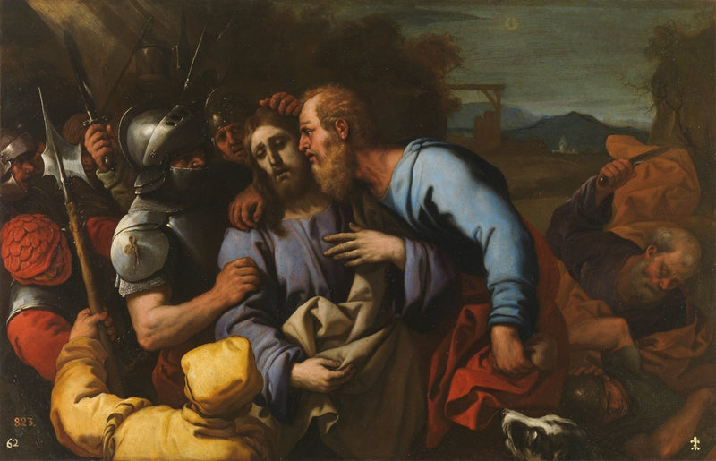 Il bacio di Giuda - Luca Giordano