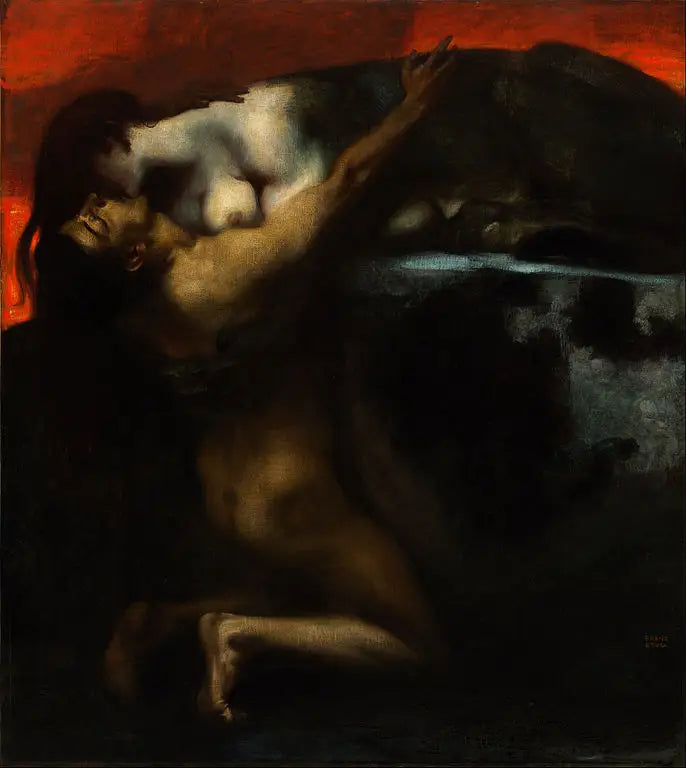 Il Bacio dello Sfinge - Franz Von Stuck