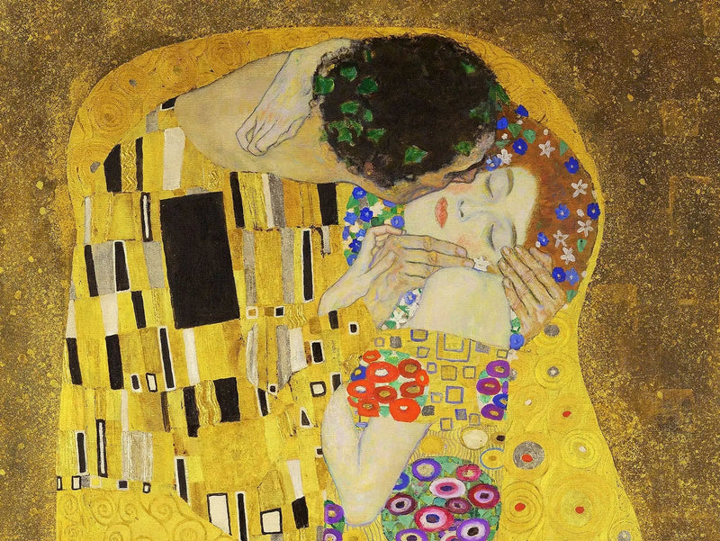 💋 Il Bacio – Gustav Klimt (Dettaglio) (1907-1908)