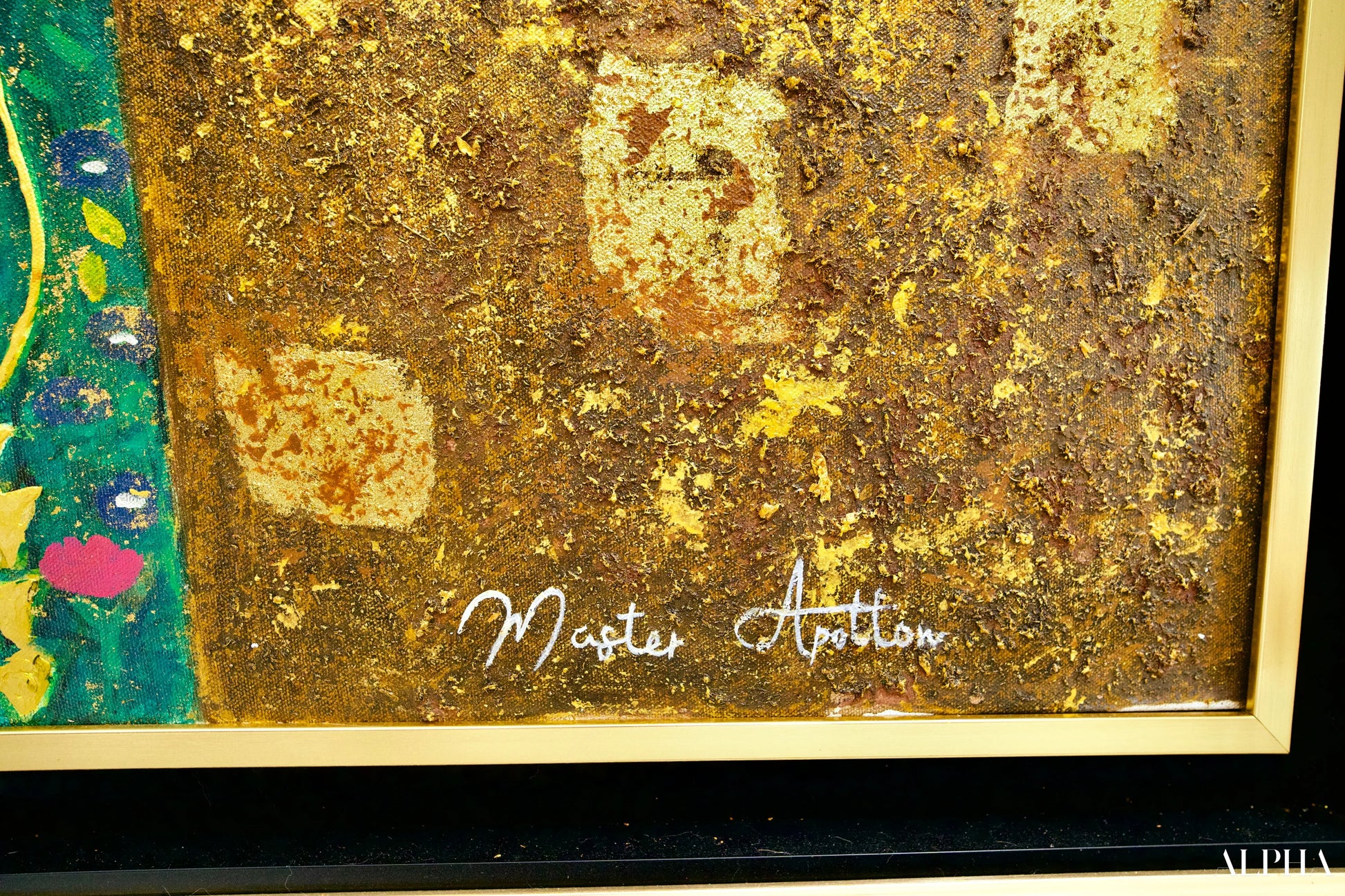 Il Bacio Reimmaginato da Master Apollon | 200 x 200 cm Riproduzioni di quadri a olio