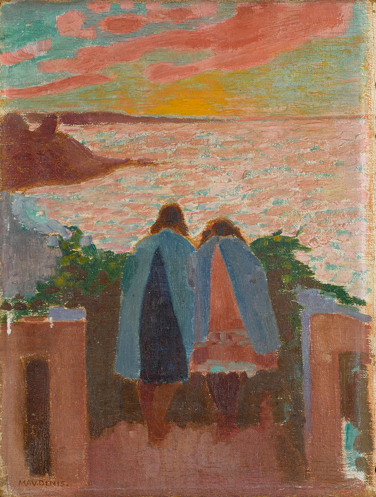 Il balcone di Silenzio al tramonto - Maurice Denis