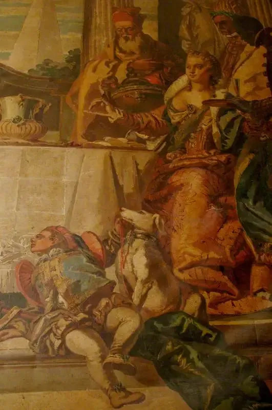 Il banchetto di Cleopatra (dettaglio) - Giovanni Battista Tiepolo