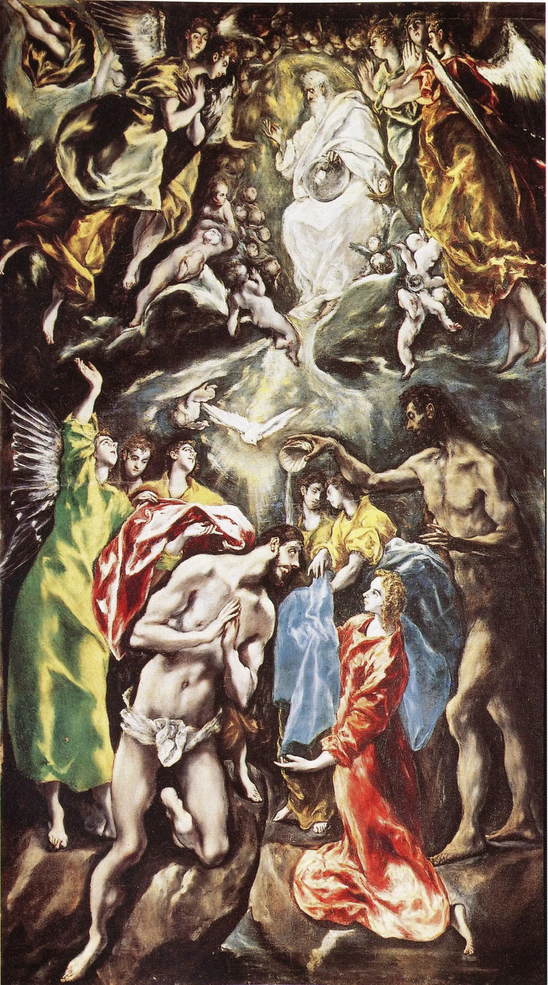 Il Battesimo di Cristo - El Greco