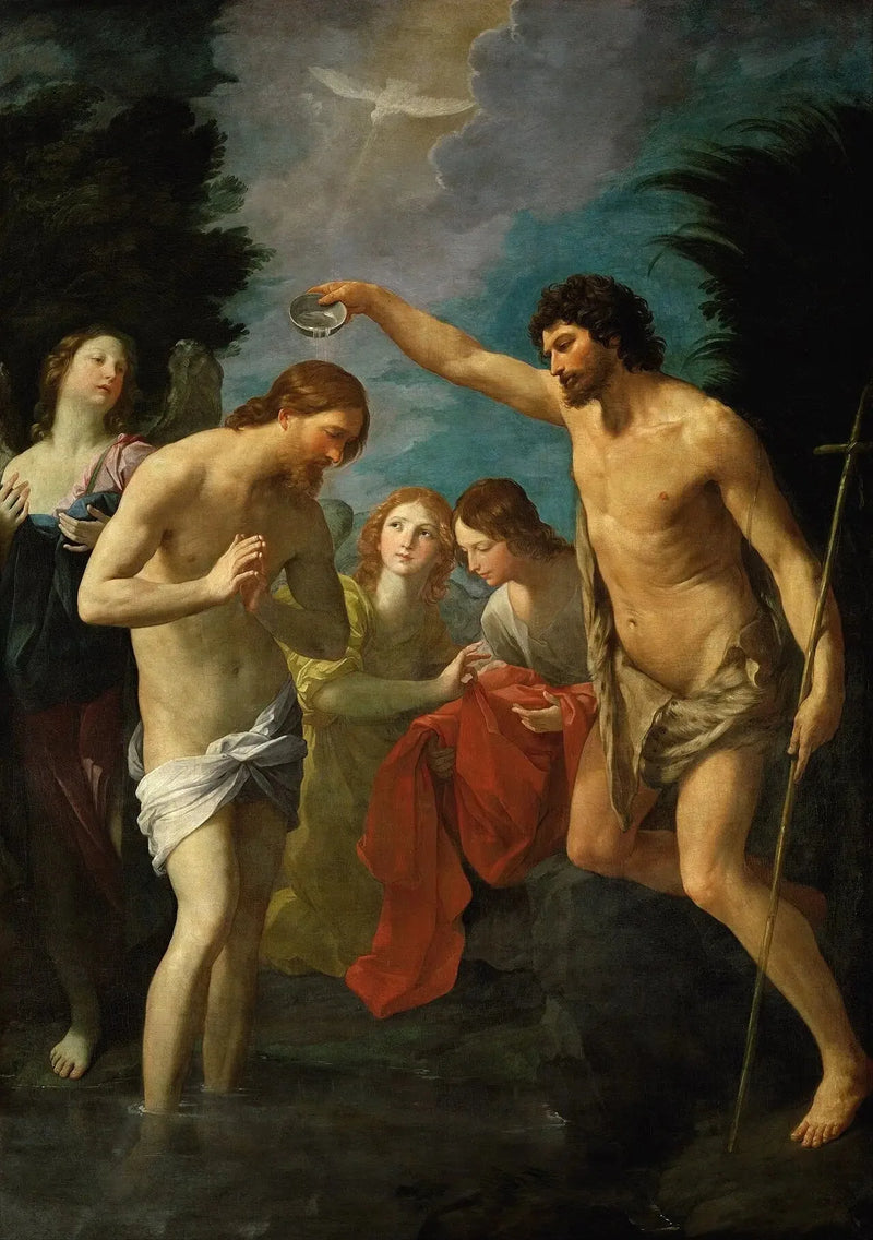Il Battesimo di Cristo - Guido Reni