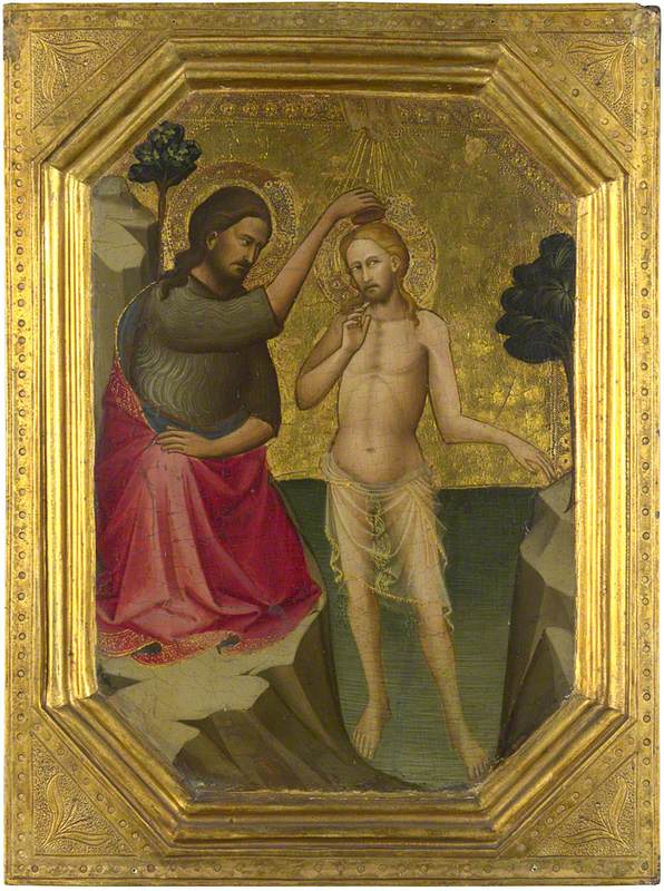 Il battesimo di Cristo - Lorenzo Monaco