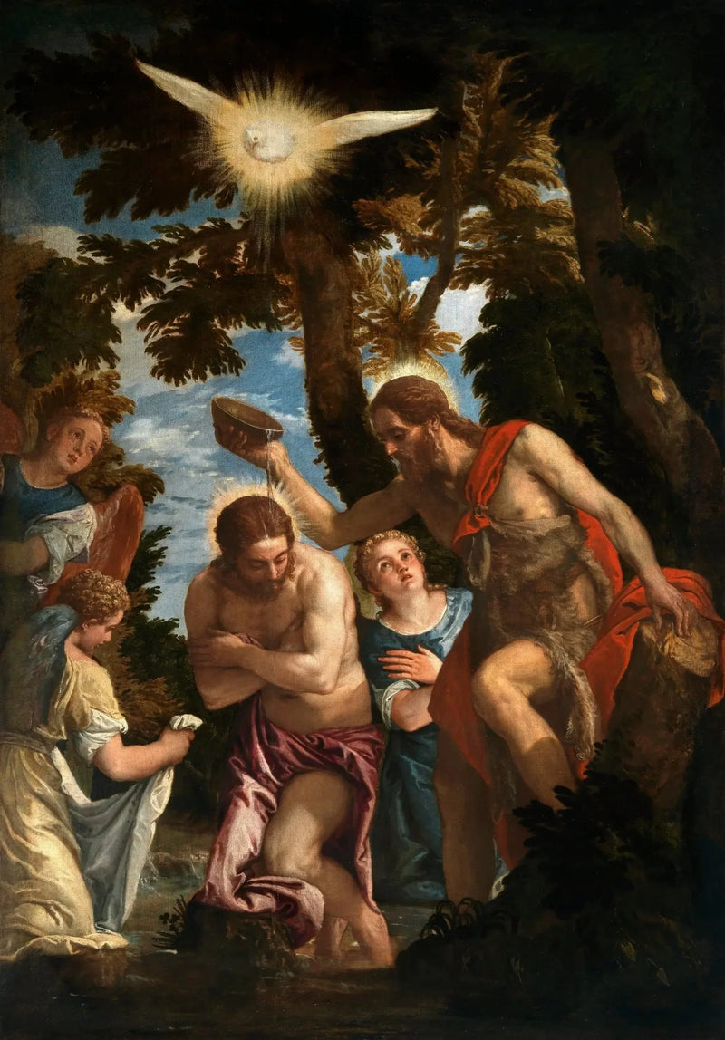 Il battesimo di Cristo - Paul Véronèse