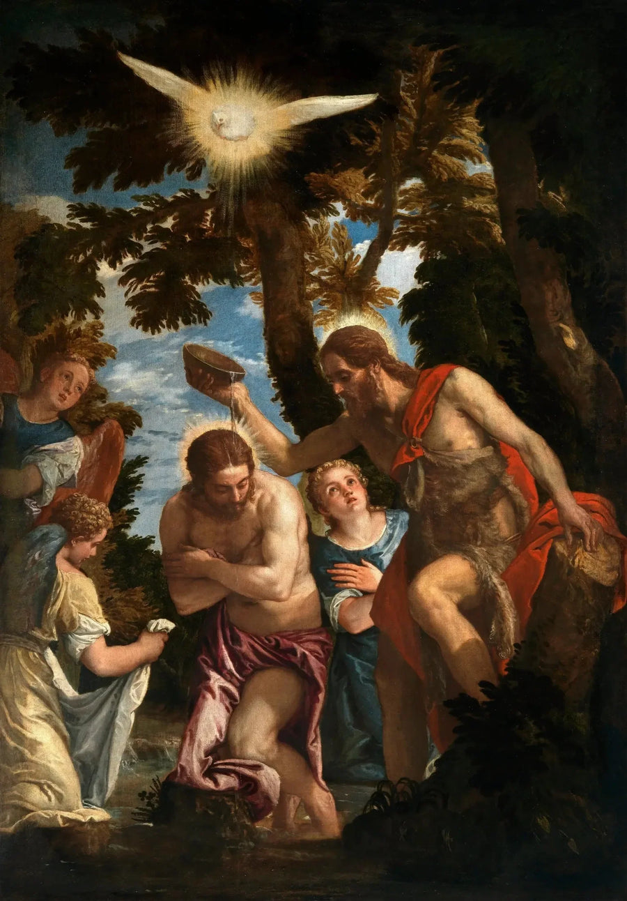 Il battesimo di Cristo - Paul Véronèse