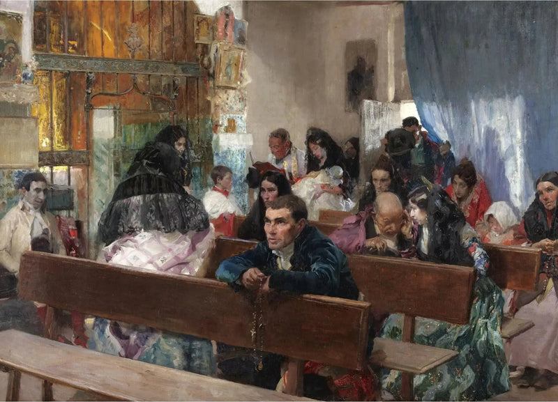 Il battesimo - Joaquín Sorolla