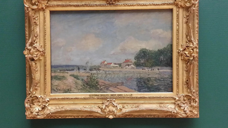 La Diga - Alfred Sisley
