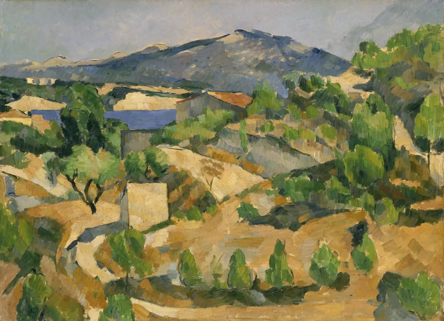 La Diga di François Zola - Paul Cézanne