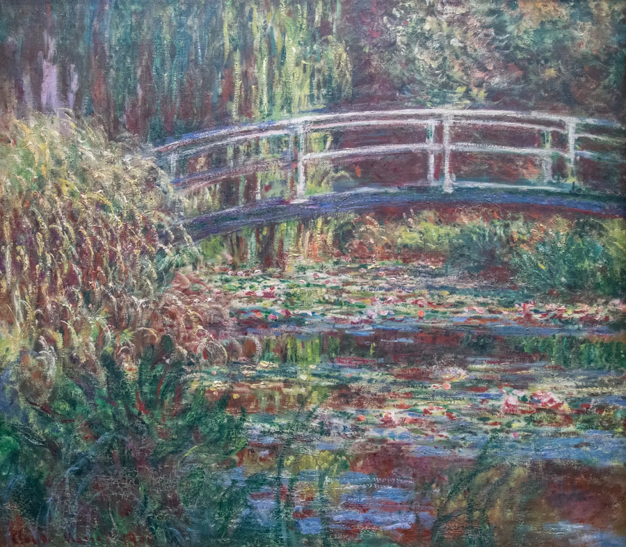 Il Bacino delle ninfee, Armonia rosa - Claude Monet