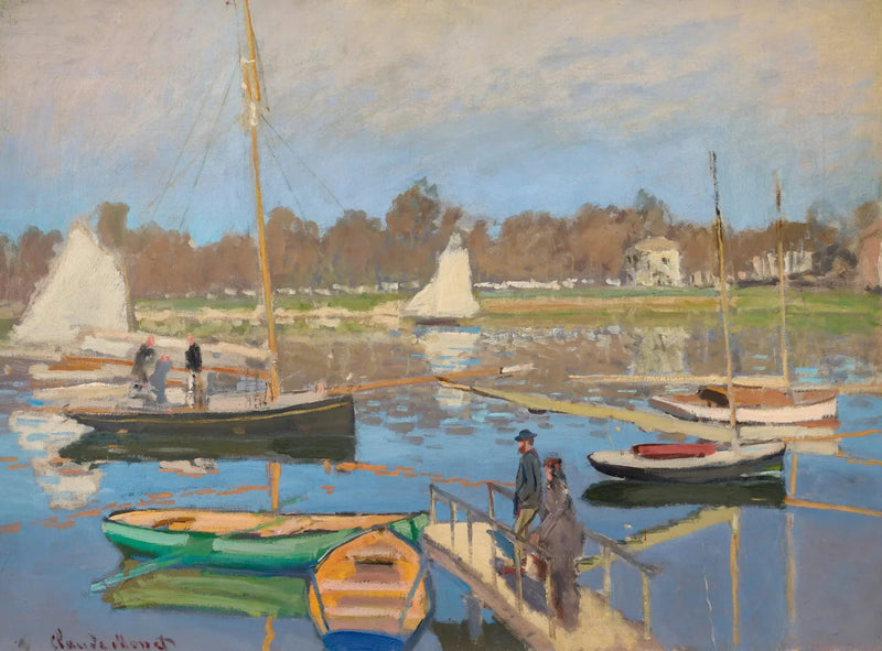 Il bacino di Argenteuil - Claude Monet