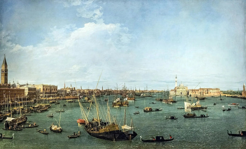 Il Bacino di San Marco, Venezia - Canaletto