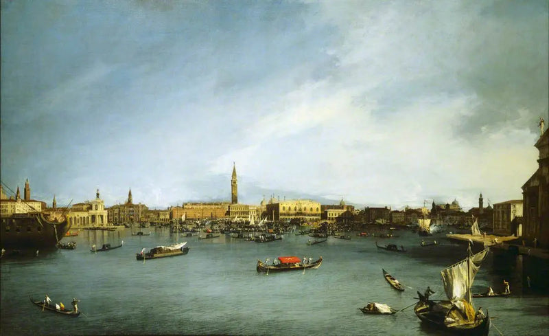 Il Bacino di San Marco, Venezia, visto dalla Giudecca - Canaletto
