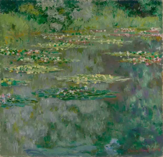 Il bacino delle ninfee - Claude Monet