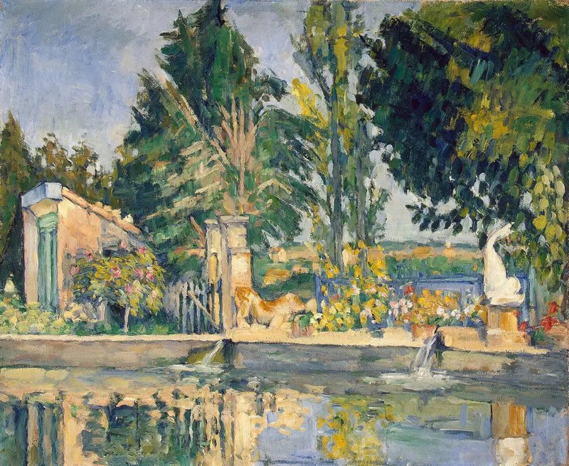 Il Bacino del Jas de Bouffan - Paul Cézanne