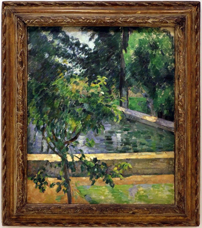 Il Bacino del Jas de Bouffan - Paul Cézanne