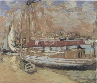 La barca da pesca - Édouard Vuillard