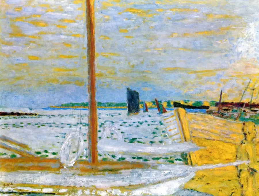 La Barca gialla - Pierre Bonnard