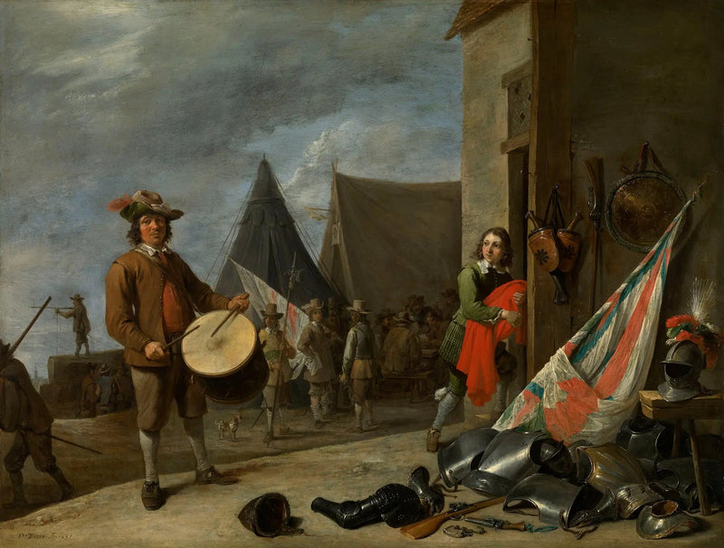 Il batterista - David Teniers il Giovane