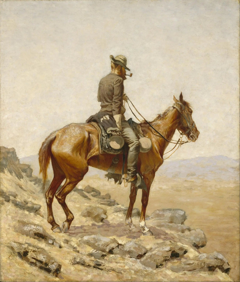 Il belvedere - Frederic Remington