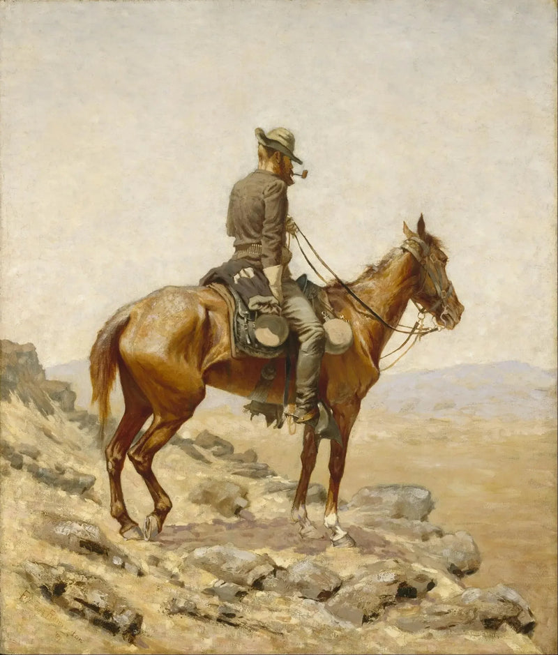 Il belvedere - Frederic Remington