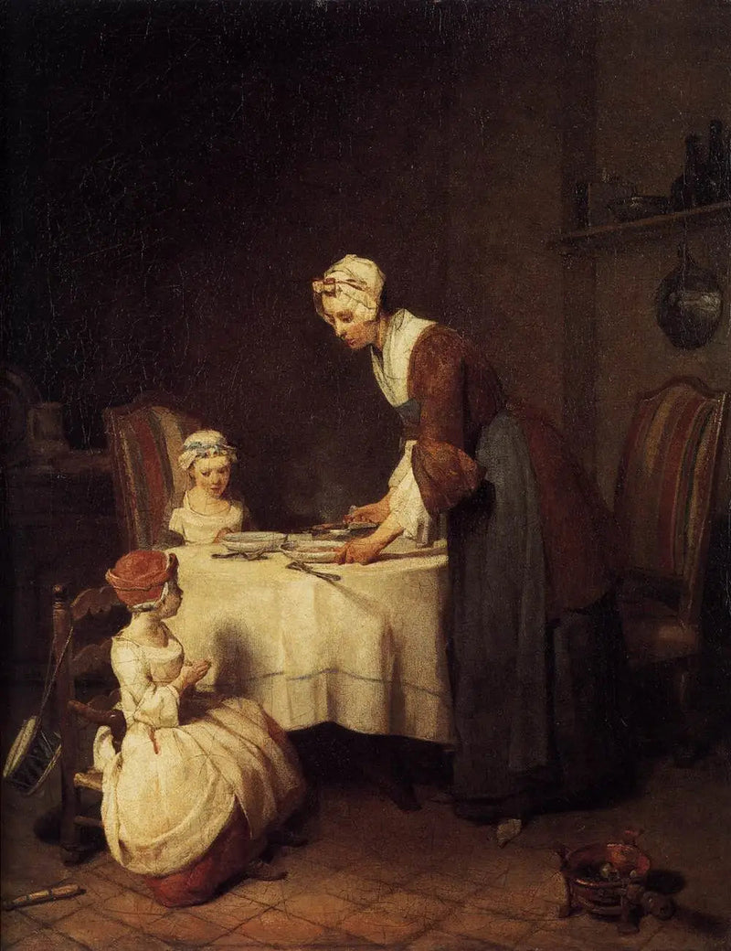 La Benedizione - Jean Siméon Chardin