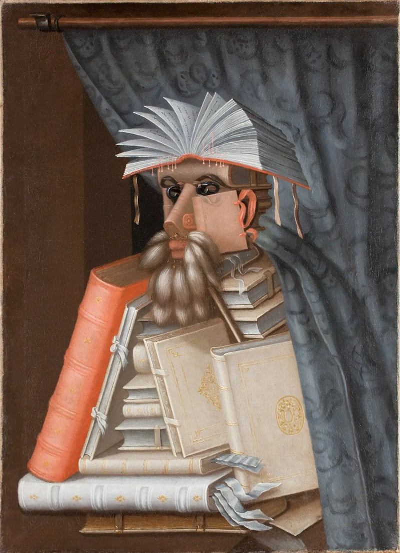Il Bibliotecario - Giuseppe Arcimboldo