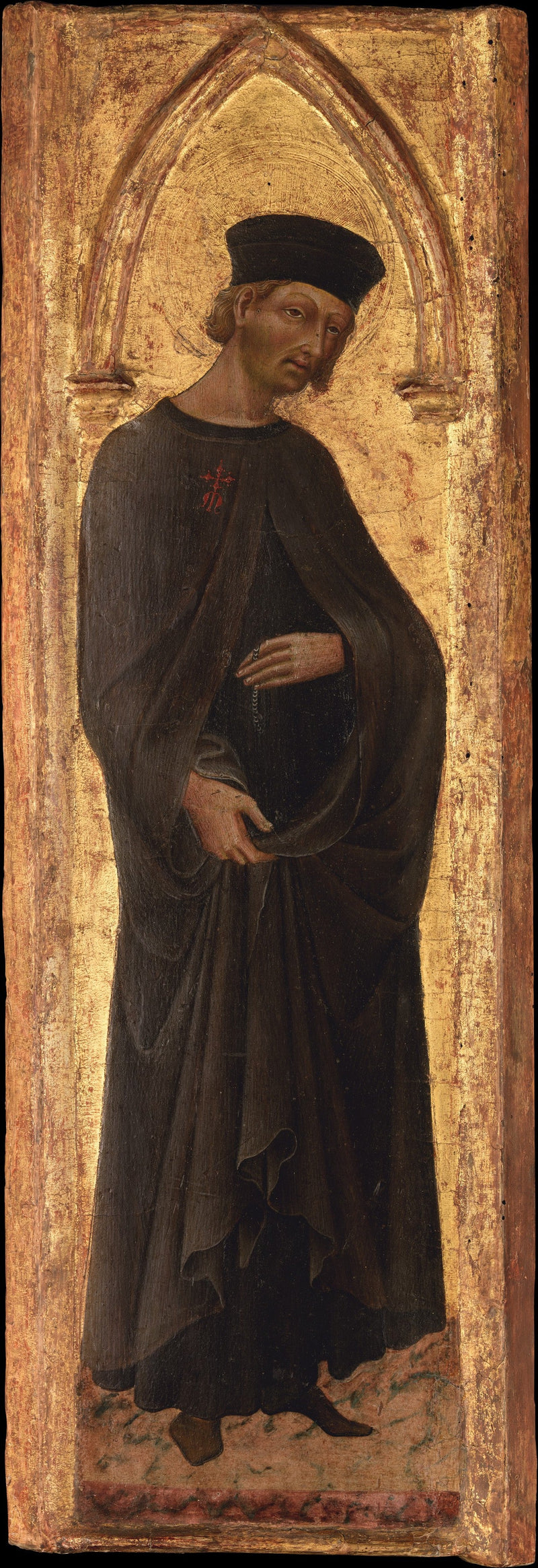 Il beato Andrea Gallerani (morto nel 1251) - Giovanni di Paolo