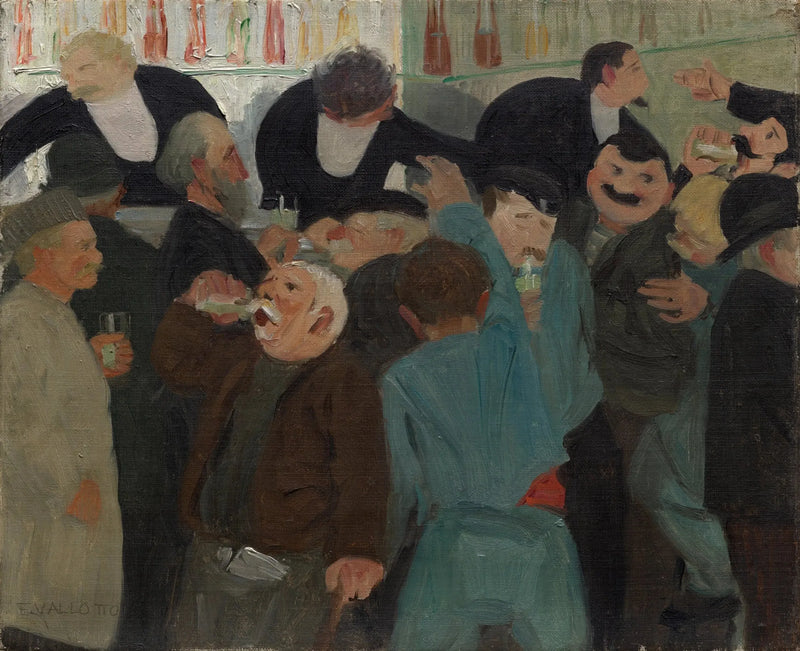 Il Bistro - Félix Vallotton