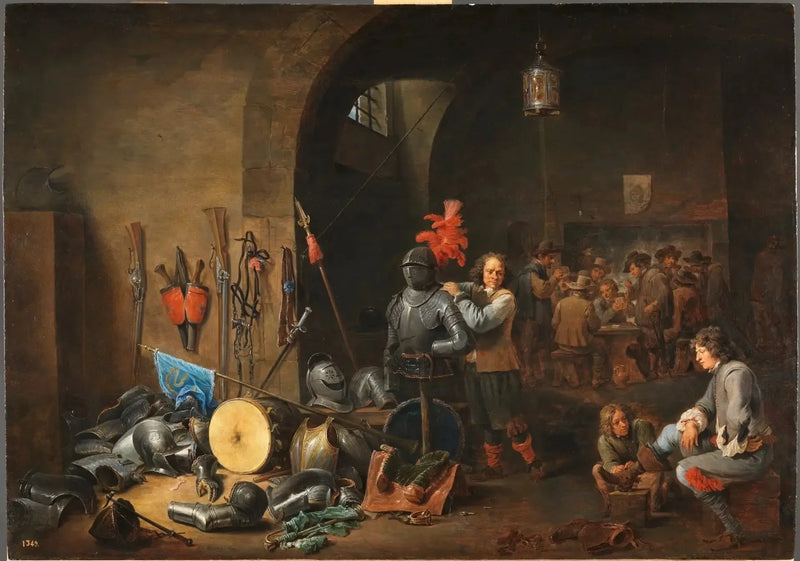 Le Bivouac - David Teniers il Giovane
