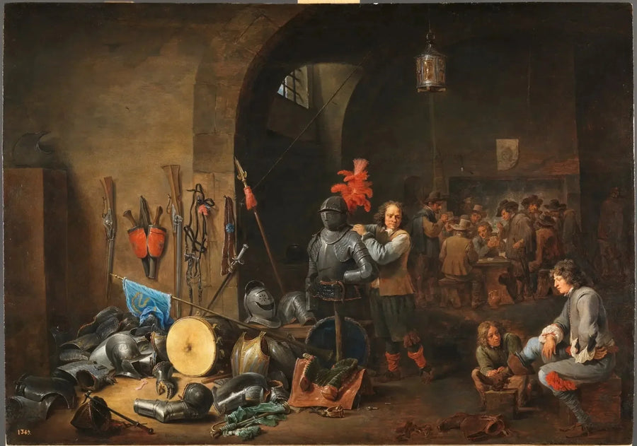 Le Bivouac - David Teniers il Giovane