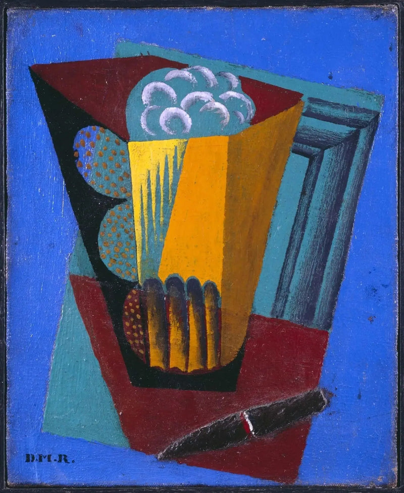 Il bock (bicchiere da birra) - Diego Rivera