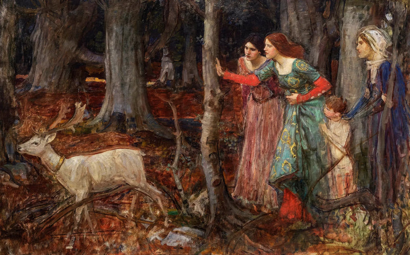 Il legno mistico - John William Waterhouse