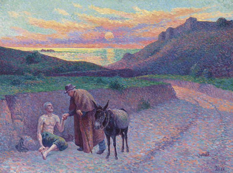 Il buon samaritano - Maximilien Luce
