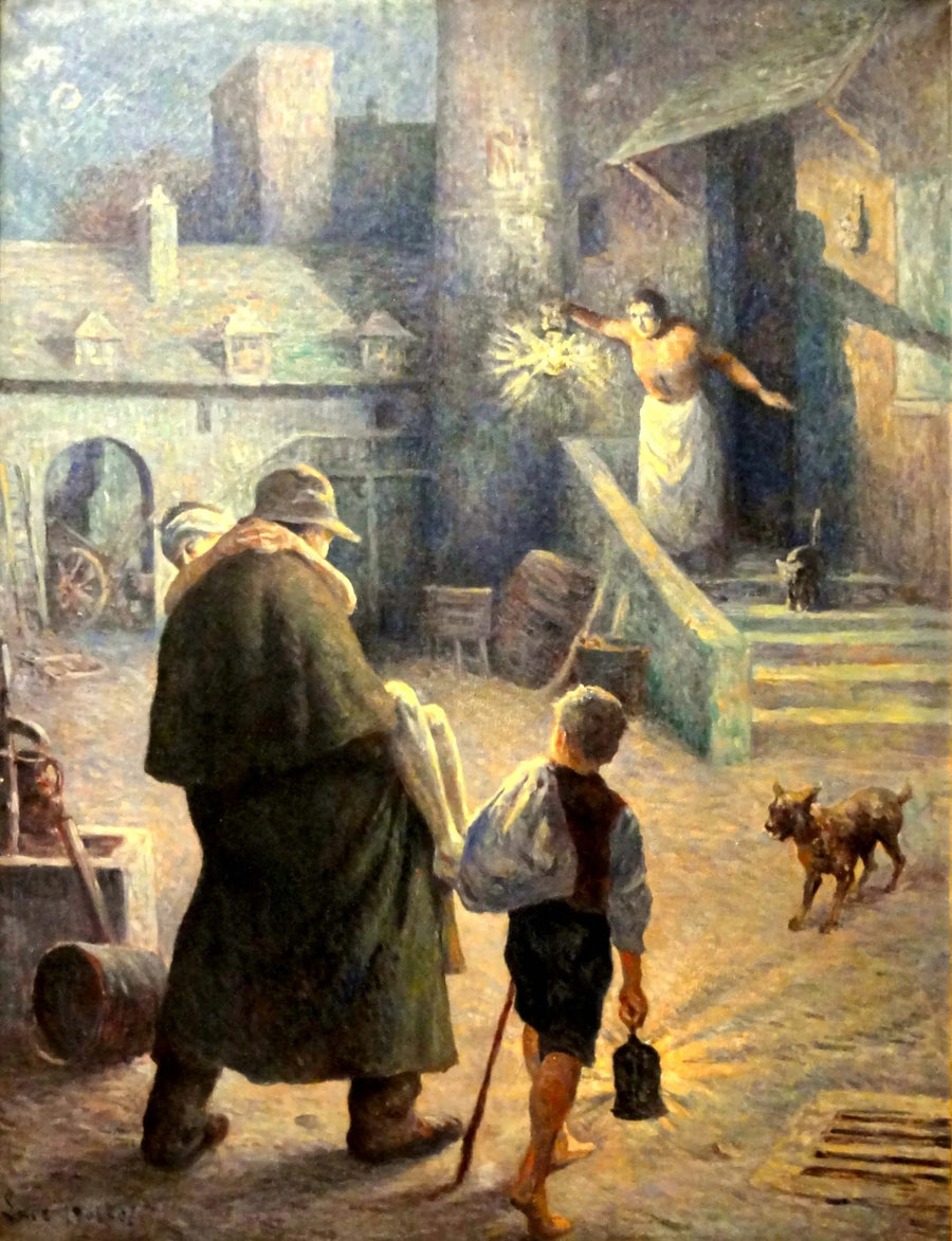 Il buon samaritano - Maximilien Luce
