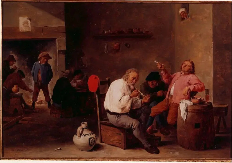 Il berretto rosso - David Teniers il Giovane