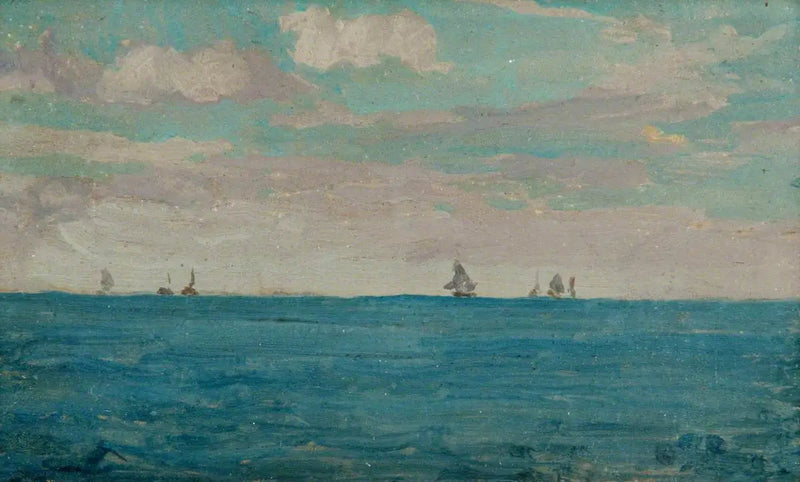 La Riva del Mare, Dieppe - James Abbott McNeill Whistler