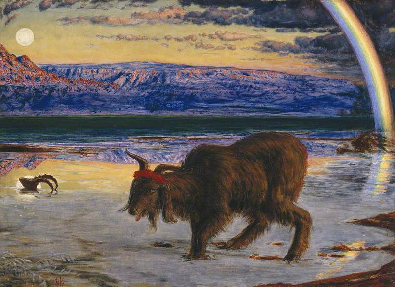 Le bouc émissaire - William Holman Hunt image 1 reproduction de peinture à l’huile