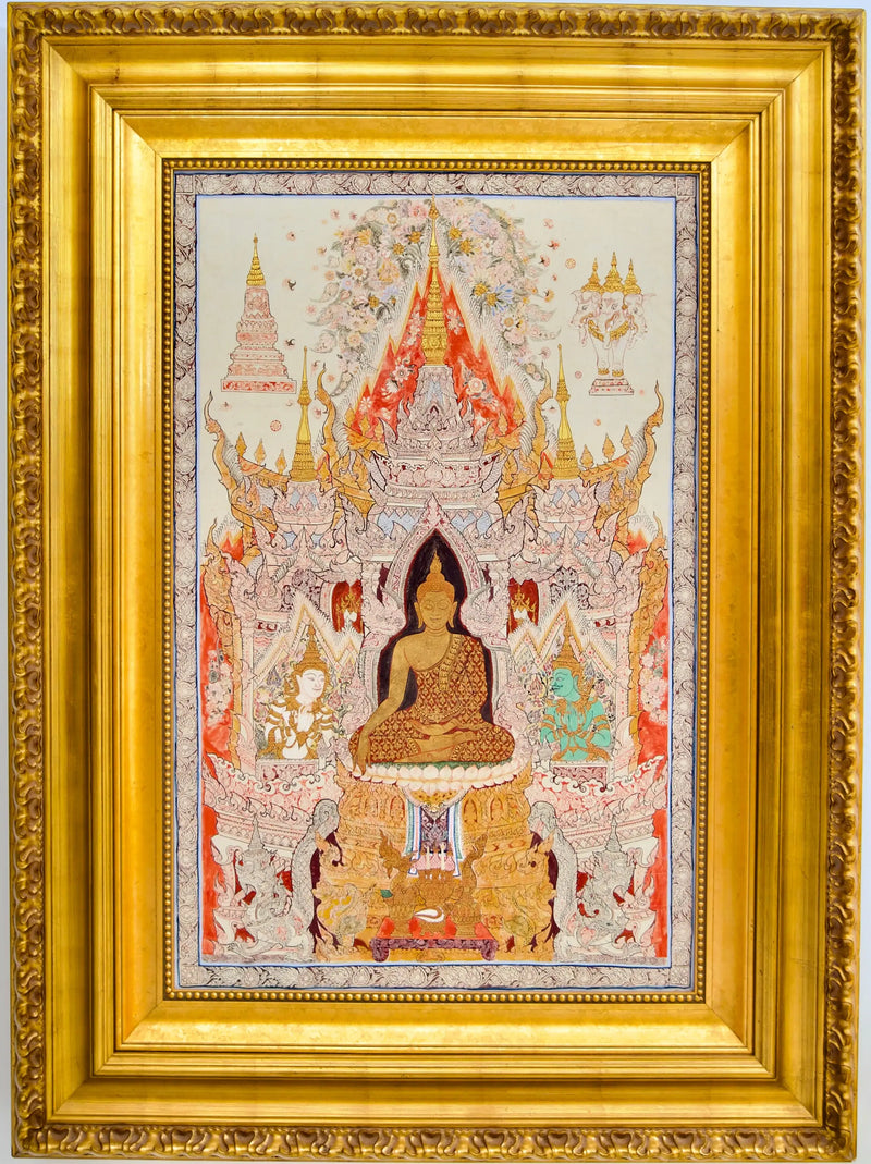 Il Buddha Bianco | Dimensioni: 70 x 105 cm