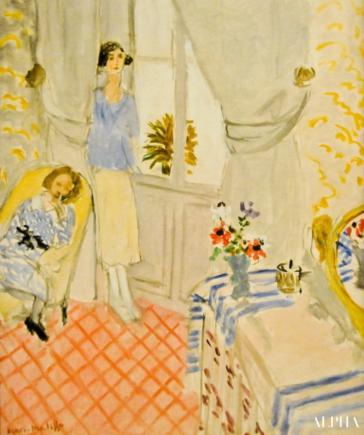 Il boudoir - Matisse - Riproduzioni di quadri e dipinti di alta gamma