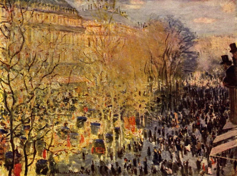 Il Boulevard des Capucines - Claude Monet