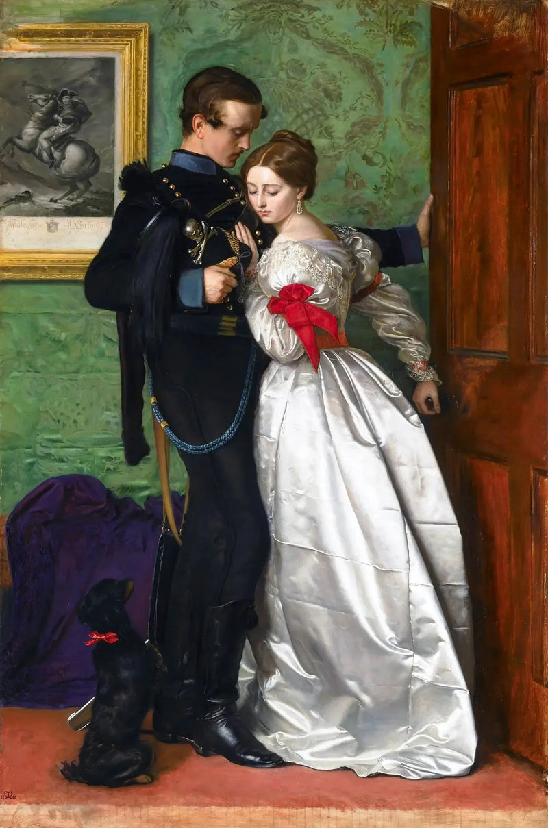 Il Brunswicker nero - John Everett Millais