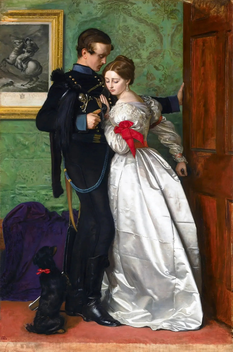 Il Brunswicker nero - John Everett Millais