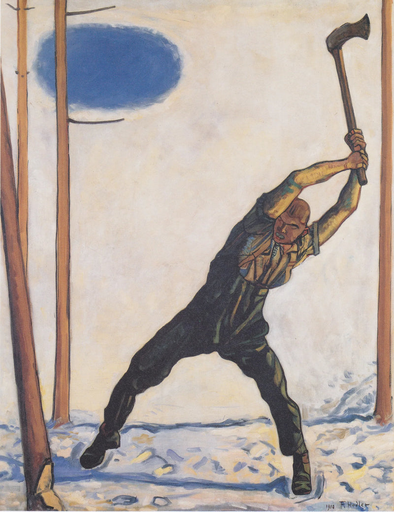 Il bûcheron - Ferdinand Hodler