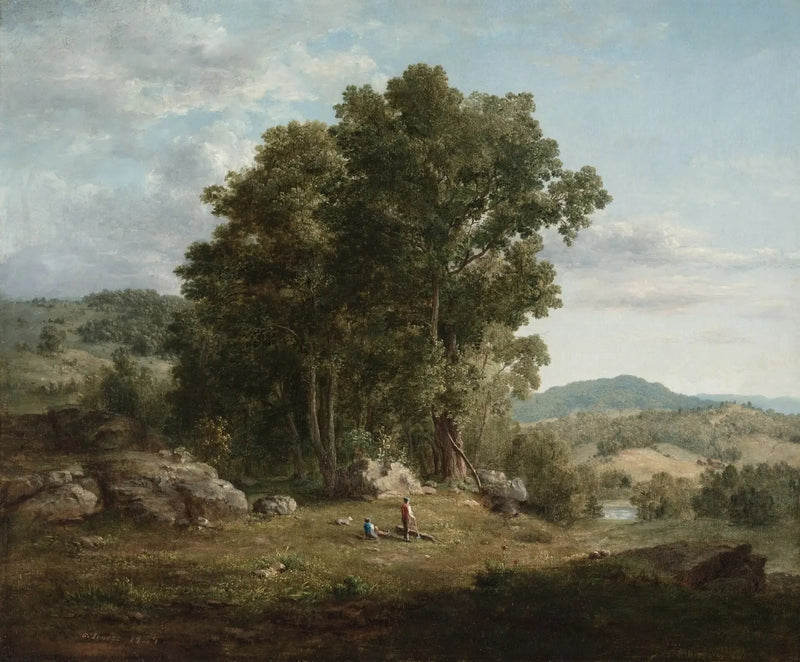 Il boscaiolo - George Inness